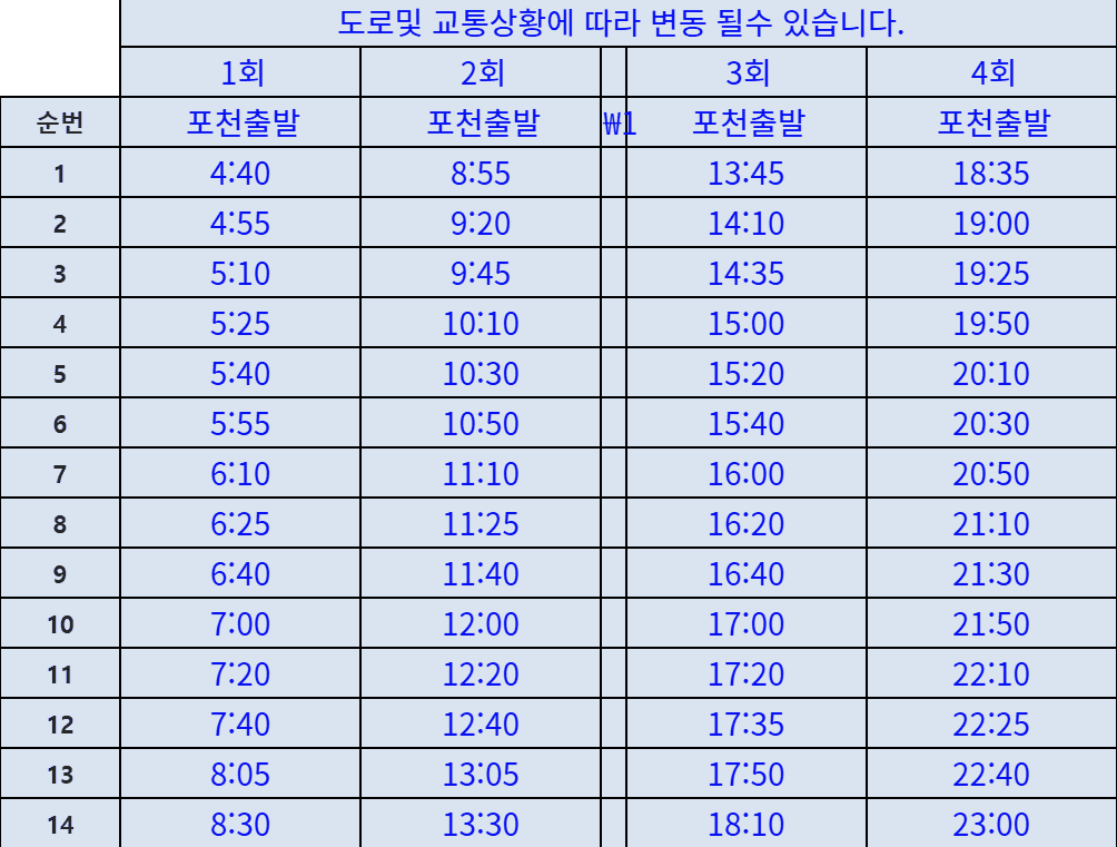 3200번 시간표