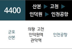 A4400번 공항버스 노선