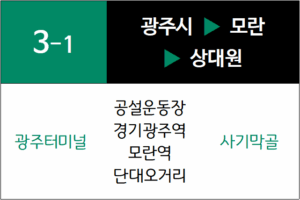 3-1번 일반시내버스 노선